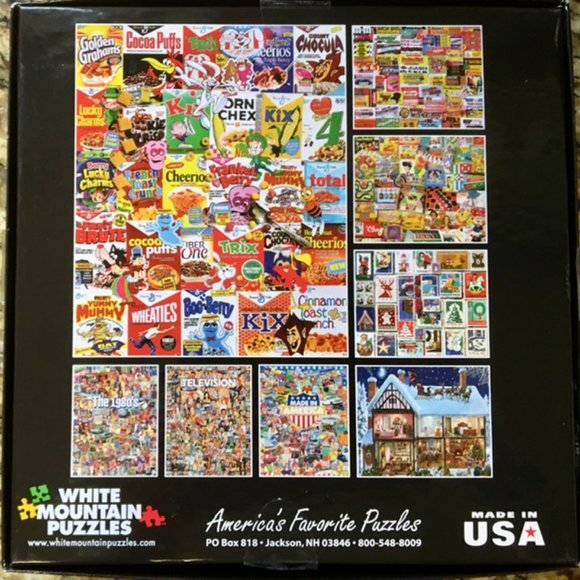 White Mountain Puzzle 1000 Pop Culture - Picture 2 of 2